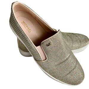 Wome's Pink Slip on Shoes Michael Kors size 9